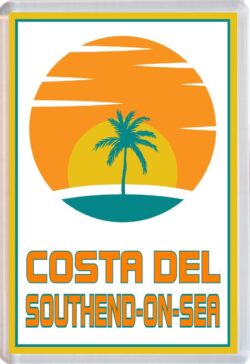 Costa del Southend-on-Sea - 96 x 67mm Jumbo Fridge Magnet