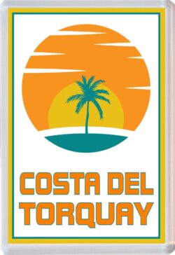 Costa del Torquay - 96 x 67mm Jumbo Fridge Magnet