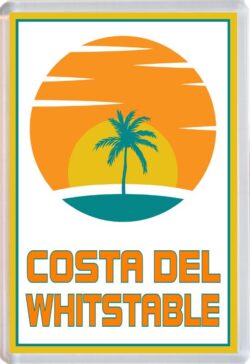 Costa del Whitstable - 96 x 67mm Jumbo Fridge Magne