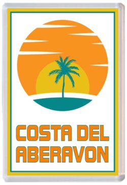 Costa del Aberavon - 96 x 67mm Jumbo Fridge Magnet
