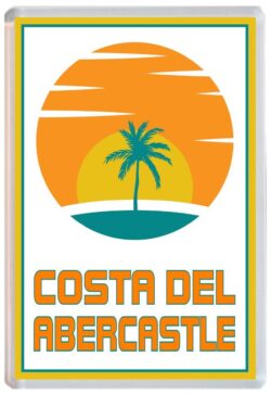 Costa del Abercastle - 96 x 67mm Jumbo Fridge Magnet