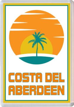 Costa del Aberdeen - 96 x 67mm Jumbo Fridge Magnet