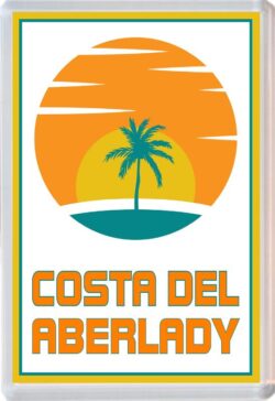 Costa del Abderlady - 96 x 67mm Jumbo Fridge Magnet