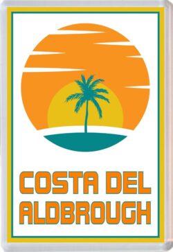 Costa del Aldbrough - 96 x 67mm Jumbo Fridge Magnet