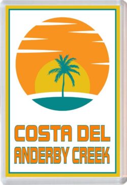 Costa del Anderby Creek - 96 x 67mm Jumbo Fridge Magnet