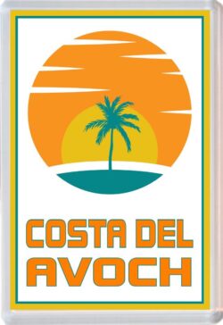 Costa del Avoch - 96 x 67mm Jumbo Fridge Magnet