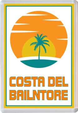 Costa del Bailntore - 96 x 67mm Jumbo Fridge Magnet