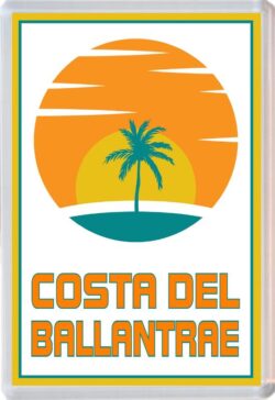 Costa del Ballantrae - 96 x 67mm Jumbo Fridge Magnet