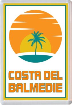 Costa del Balmedie - 96 x 67mm Jumbo Fridge Magnet