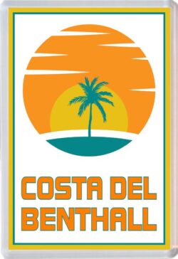 Costa del Benthall - 96 x 67mm Jumbo Fridge Magnet
