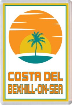 Costa del Bexhill-on-Sea - 96 x 67mm Jumbo Fridge Magnet