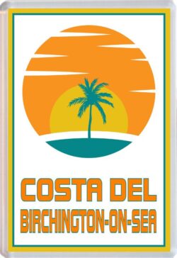 Costa del Birchington-on-Sea - 96 x 67mm Jumbo Fridge Magnet