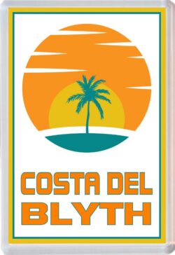 Costa del Blyth - 96 x 67mm Jumbo Fridge Magnet
