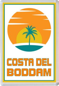 Costa del Boddam - 96 x 67mm Jumbo Fridge Magnet