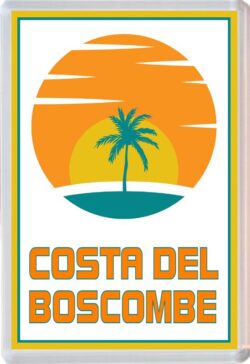 Costa del Boscombe - 96 x 67mm Jumbo Fridge Magnet