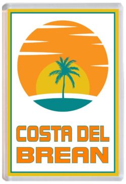 Costa del Brean - 96 x 67mm Jumbo Fridge Magnet