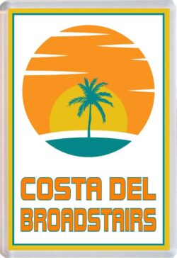 Costa del Broadstairs - 96 x 67mm Jumbo Fridge Magnet