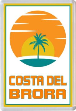 Costa del Broara - 96 x 67mm Jumbo Fridge Magnet