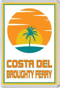 Costa del Broughty Ferry - 96 x 67mm Jumbo Fridge Magnet