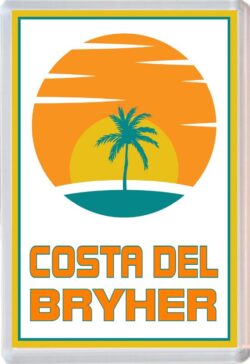 Costa del Bryher - 96 x 67mm Jumbo Fridge Magnet