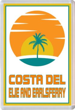 Costa del Elie and Earlsferry - 96 x 67mm Jumbo Fridge Magnet