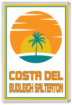Costa del Budleigh Salterton - 96 x 67mm Jumbo Fridge Magnet