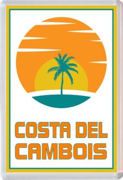 Costa del Cambois - 96 x 67mm Jumbo Fridge Magnet