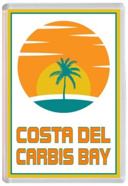 Costa del Carbis Bay - 96 x 67mm Jumbo Fridge Magnet