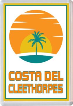Costa del Cleethorpes - 96 x 67mm Jumbo Fridge Magnet