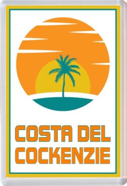 Costa del Cockenzie- 96 x 67mm Jumbo Fridge Magnet