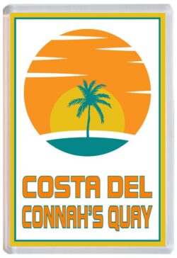 Costa del Connah Quay - 96 x 67mm Jumbo Fridge Magnet