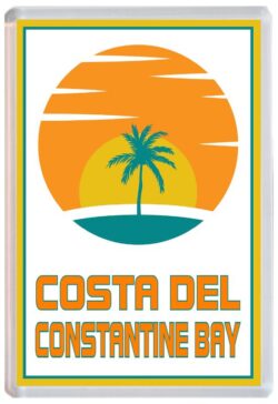 Costa del Constantine - 96 x 67mm Jumbo Fridge Magnet