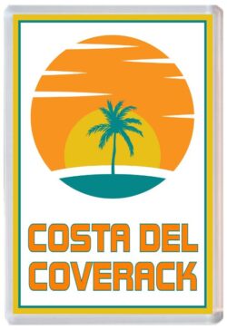 Costa del Coverack - 96 x 67mm Jumbo Fridge Magnet