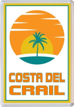 Costa del Crail - 96 x 67mm Jumbo Fridge Magnet