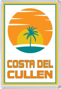 Costa del Cullen - 96 x 67mm Jumbo Fridge Magnet