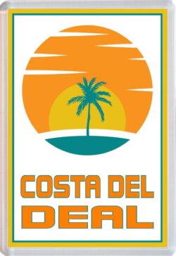 Costa del Deal - 96 x 67mm Jumbo Fridge Magnet