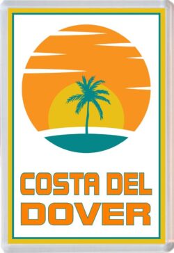 Costa del Dover - 96 x 67mm Jumbo Fridge Magnet