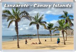 Lanzarote - Spain- Jumbo Fridge Magnet 25S13