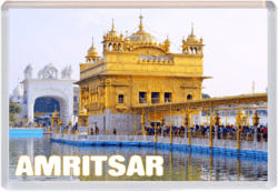 Amritsar - Golden Temple - India - Jumbo Fridge Magnet Souvenir Gift Present 25I2