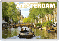 Amsterdam - Holland - Jumbo Fridge Magnet 25N