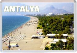 Antalya - Turkey - Jumbo Fridge Magnet 25T2