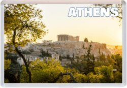 Athens - Greece - Jumbo Fridge Magnet 25G1