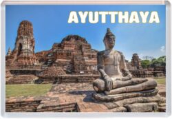 Ayutthaya - Thailand - Jumbo Fridge Magnet 25T1