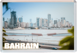 Bahrain - Jumbo Fridge Magnet 25B3