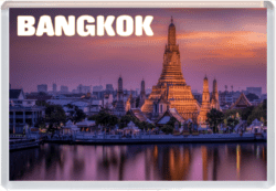 Bangkok - Thailand - Jumbo Fridge Magnet 25T2