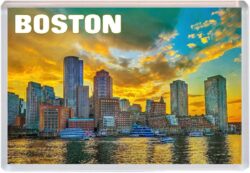 Boston - USA - Jumbo Fridge Magnet 25US2