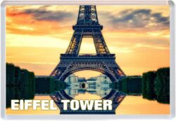 Eiffel Tower - Paris - Jumbo Fridge Magnet 25B2