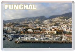 Funchal - Madeira - Jumbo Fridge Magnet 25P4