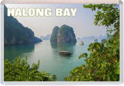 Halong Bay - Vietnam - Jumbo Fridge Magnet 25V2