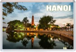 Hanoi - Vietnam - Jumbo Fridge Magnet 25V2